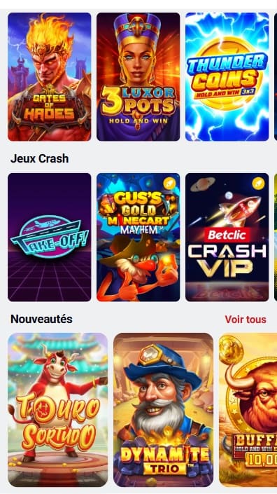 Le Plus Populaires Machines à Sous Gratuit en Bet Clic Casino en Ligne